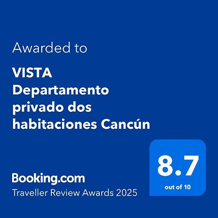 Vista Departamento Privado Dos Habitaciones 坎昆 外观 照片